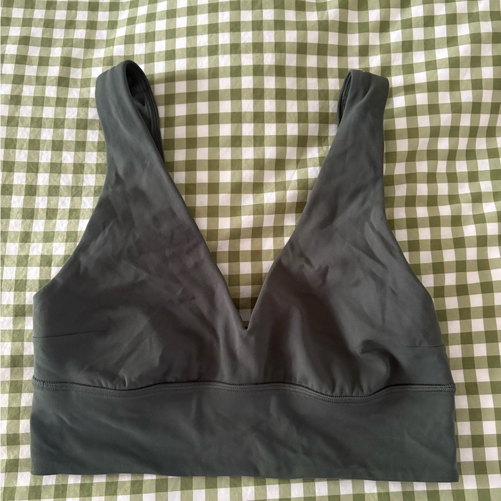 lululemon athletica Gray Seamless Bralette